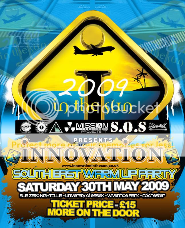 Innovation In The Sun South East Warm Up Party Supported By